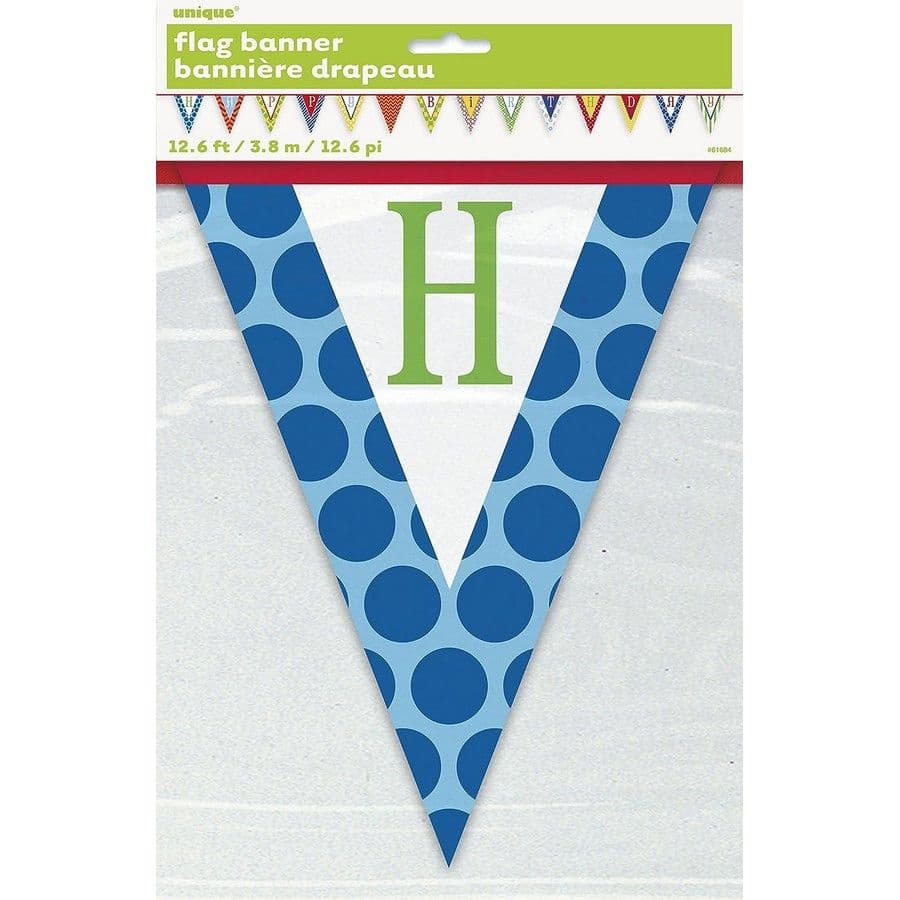 Paper Happy Birthday Bunting