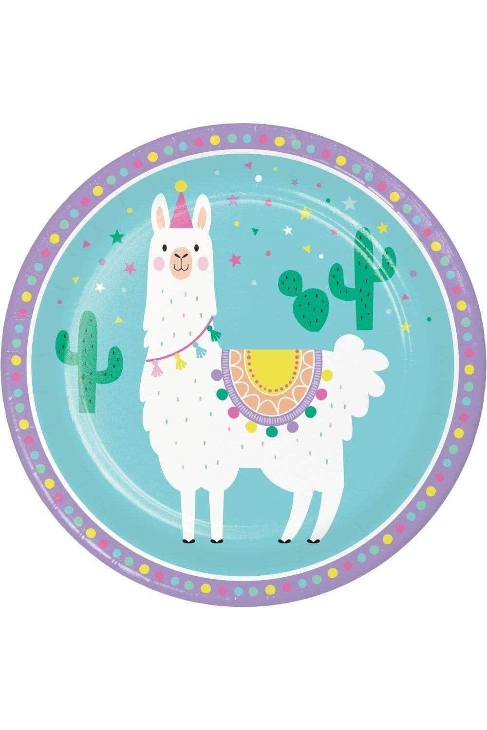 Paper Llama Plates