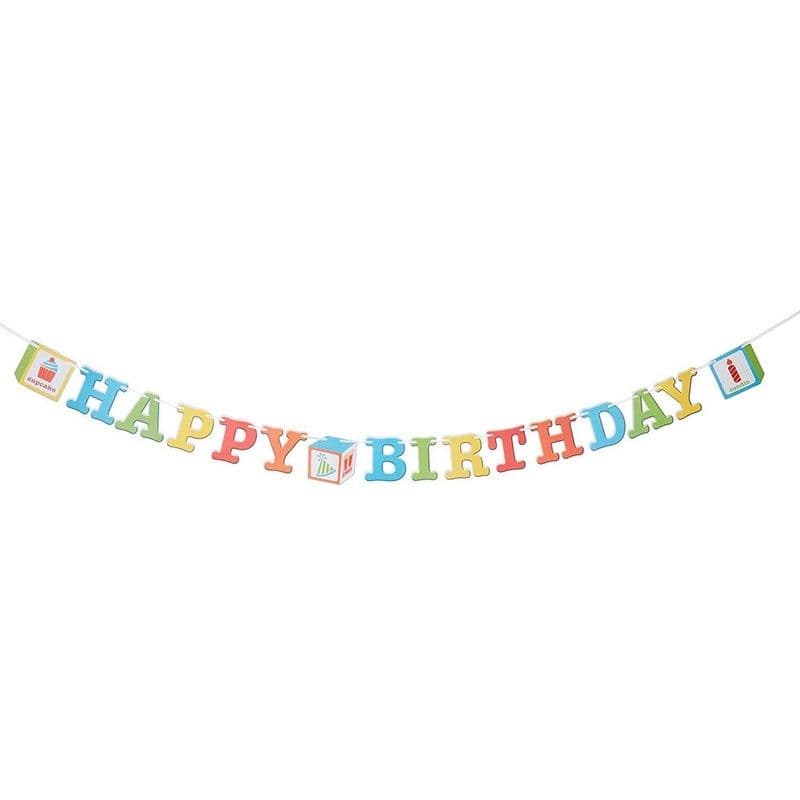 Abc Letter Birthday Banner