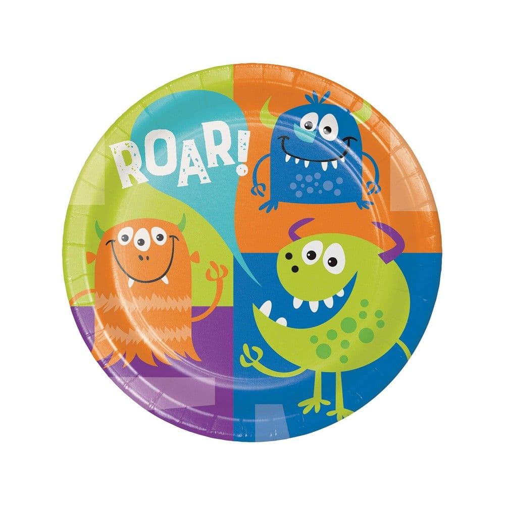Roar Monster Dinner Plate