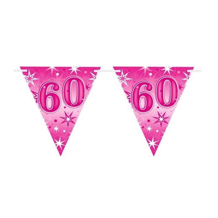 Sparkle 60th Birthday Bunting