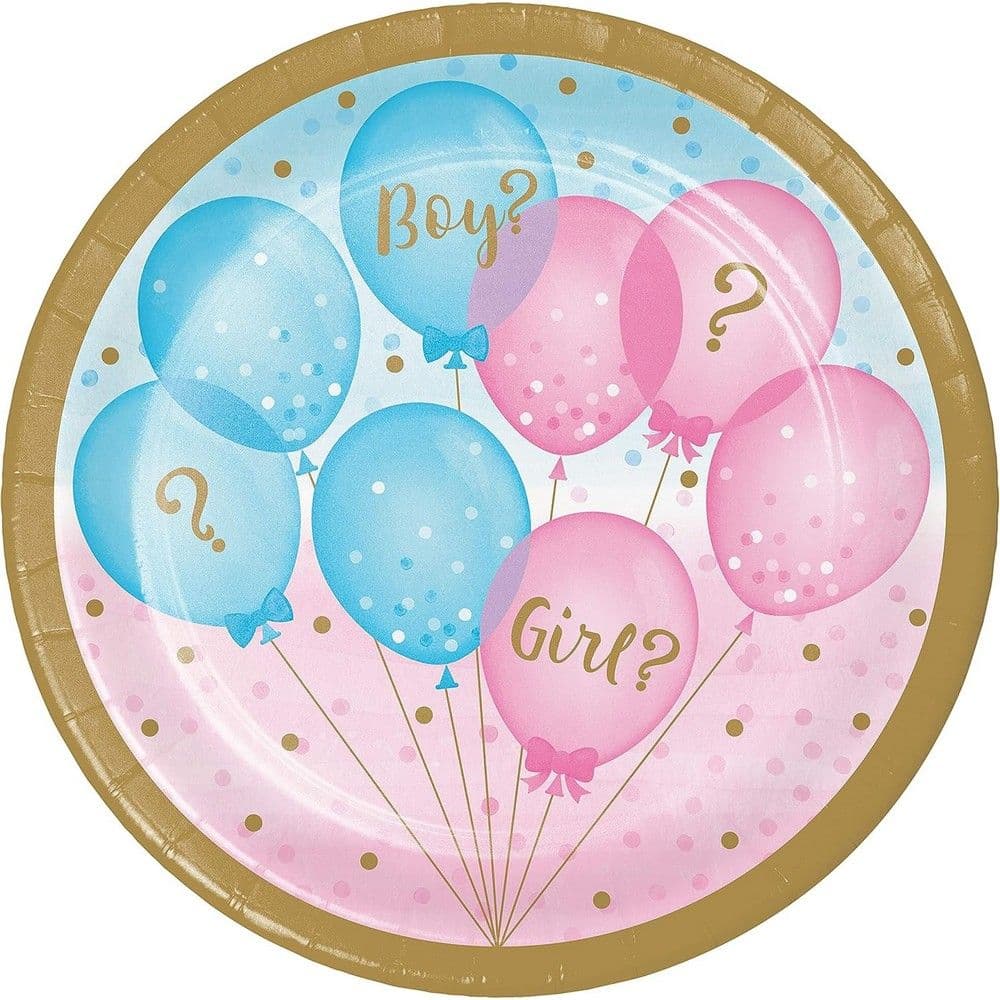 Gender Reveal Plate