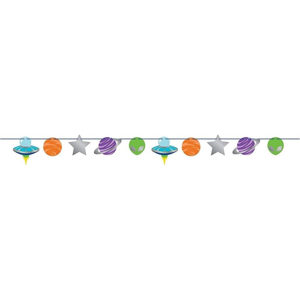 Ribbon Foil Outer Space Foil Balloon