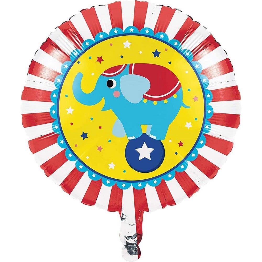 Circus Elephant Foil Balloon