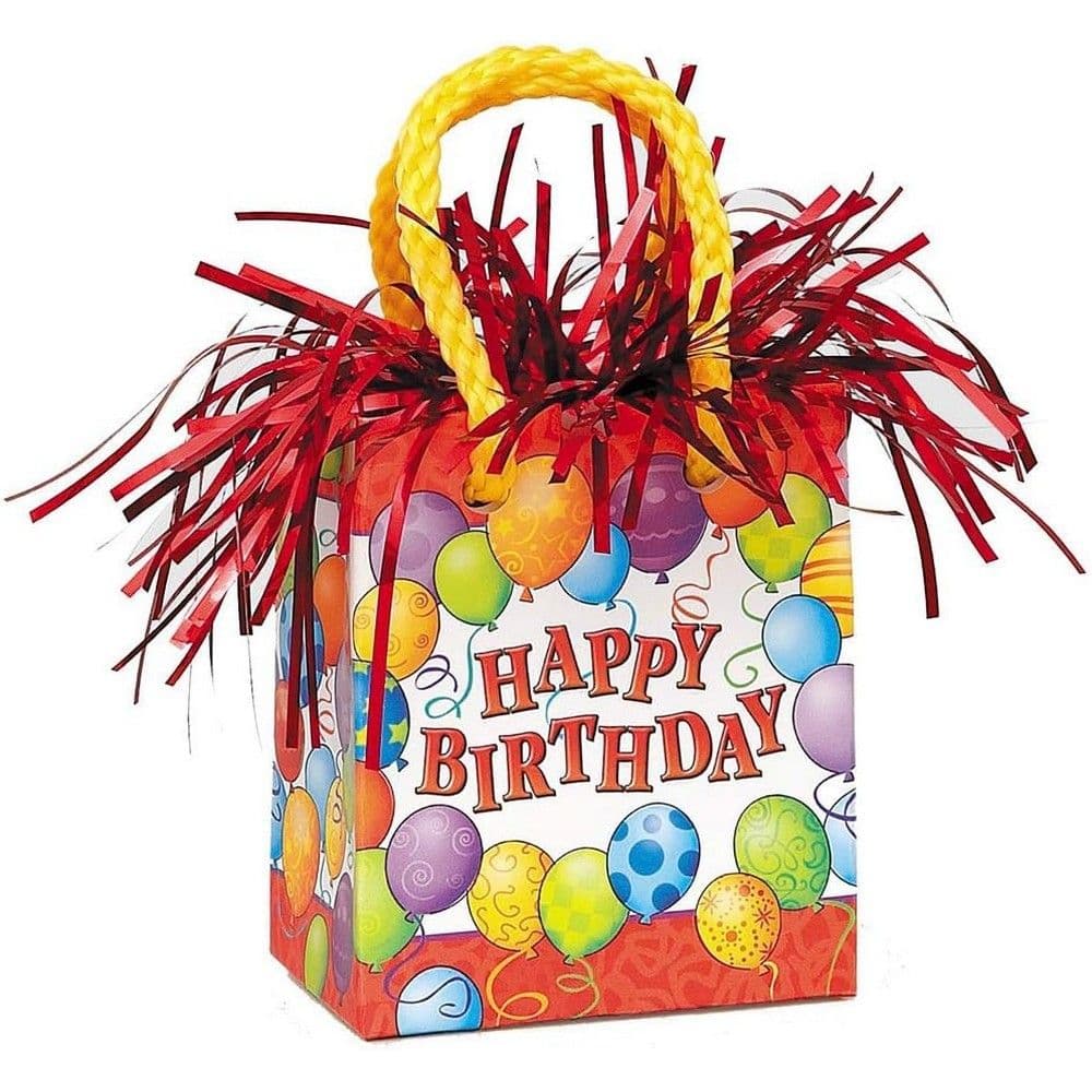 Gift Bag Birthday Balloon Weight