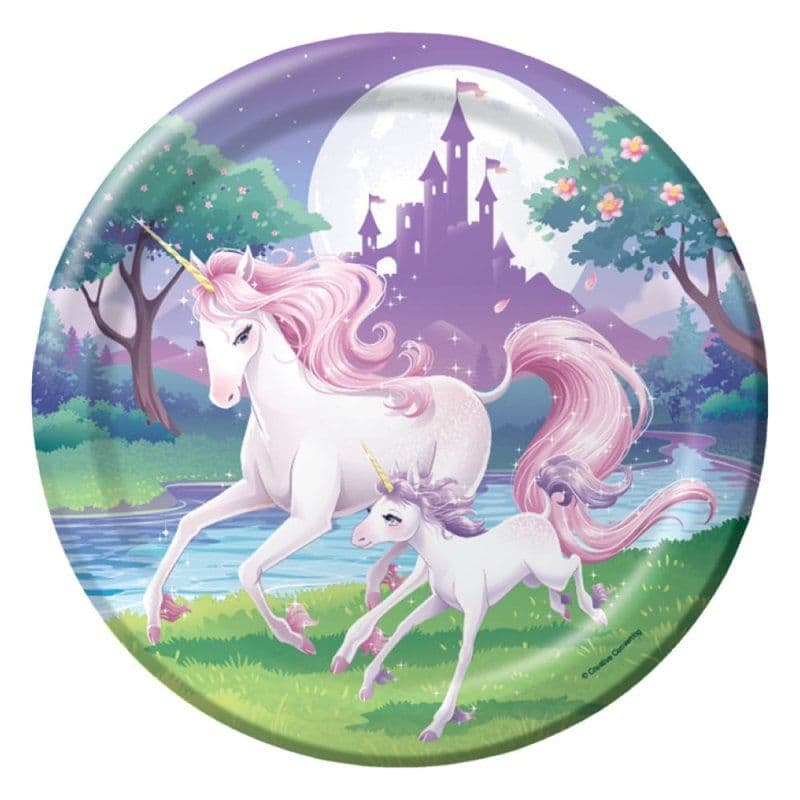 Paper Unicorn Plate