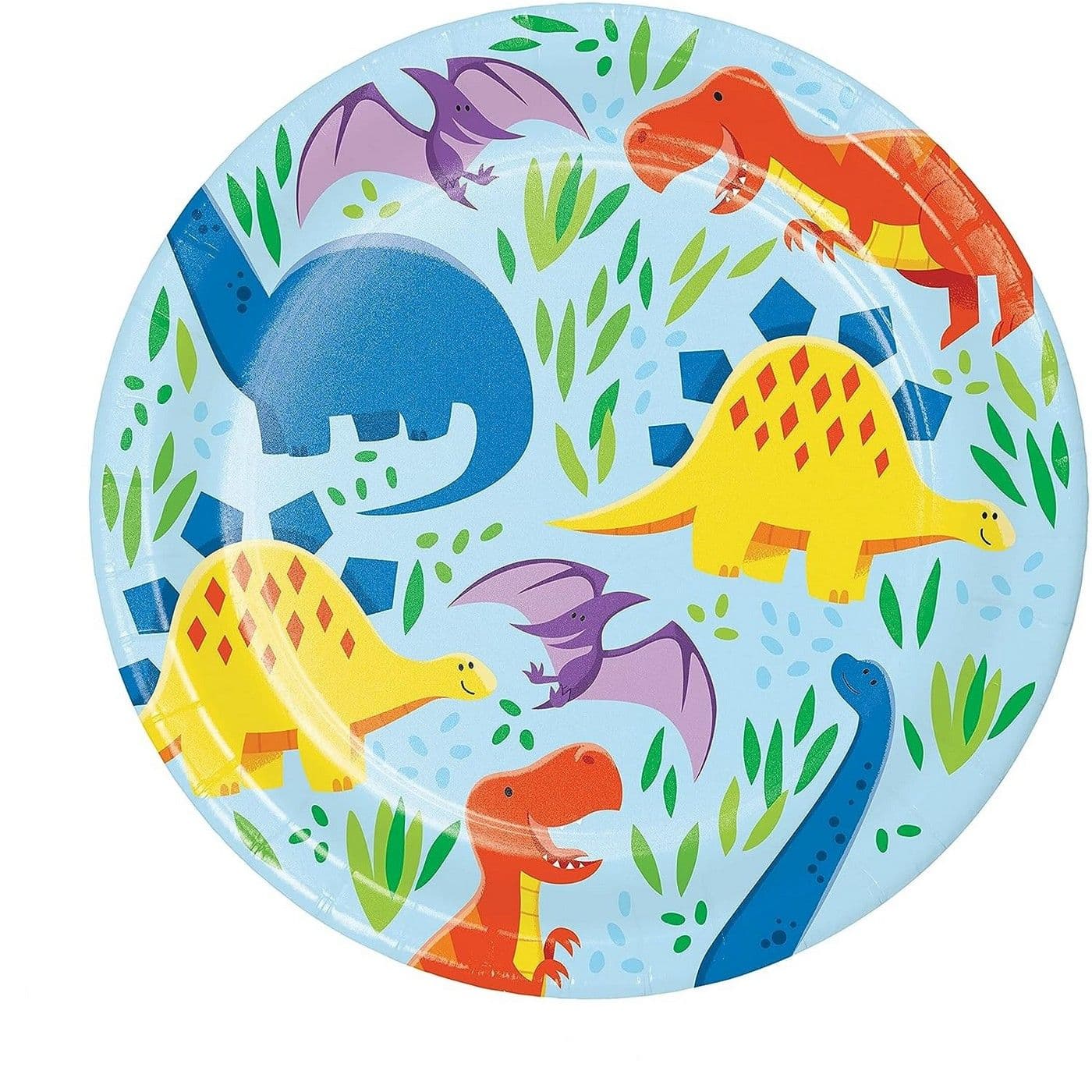 Dinosaur Dessert Plate