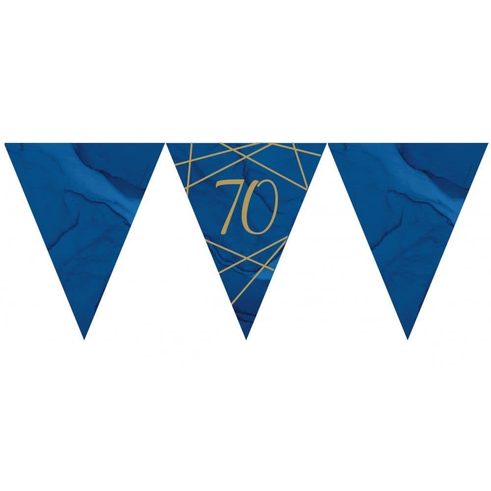 Paper Stamp 70th Bunting