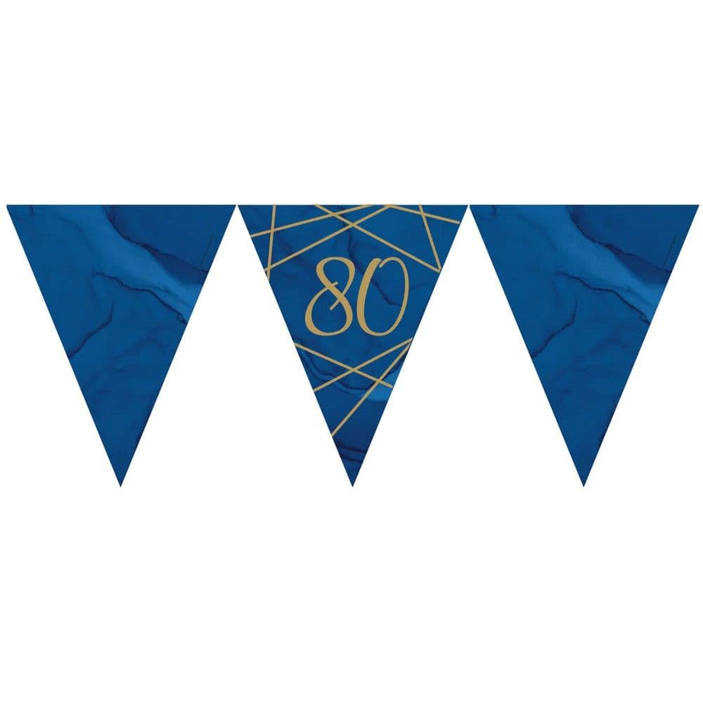 Paper Stamp 80th Bunting