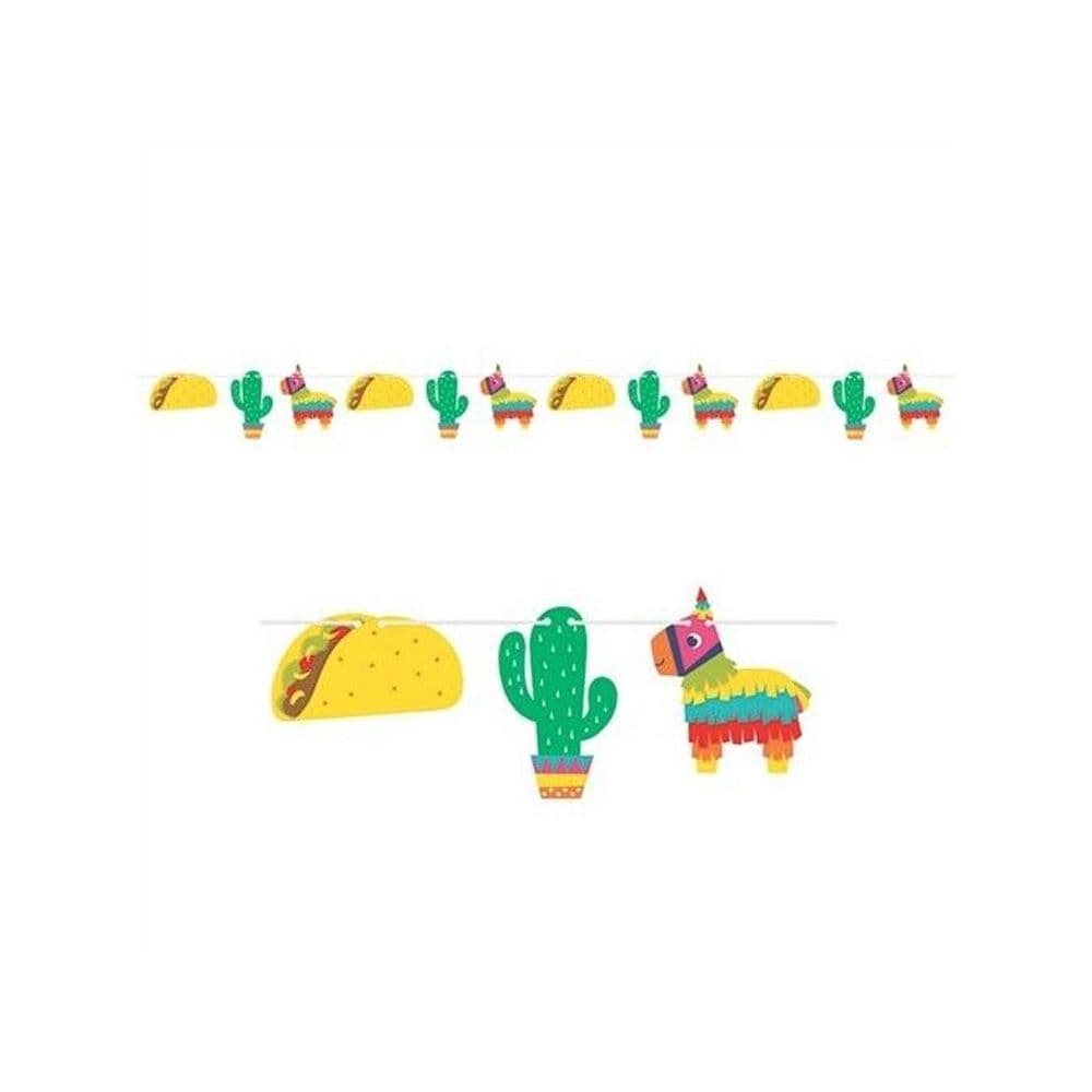 Fiesta Fun Twine Shaped Banner