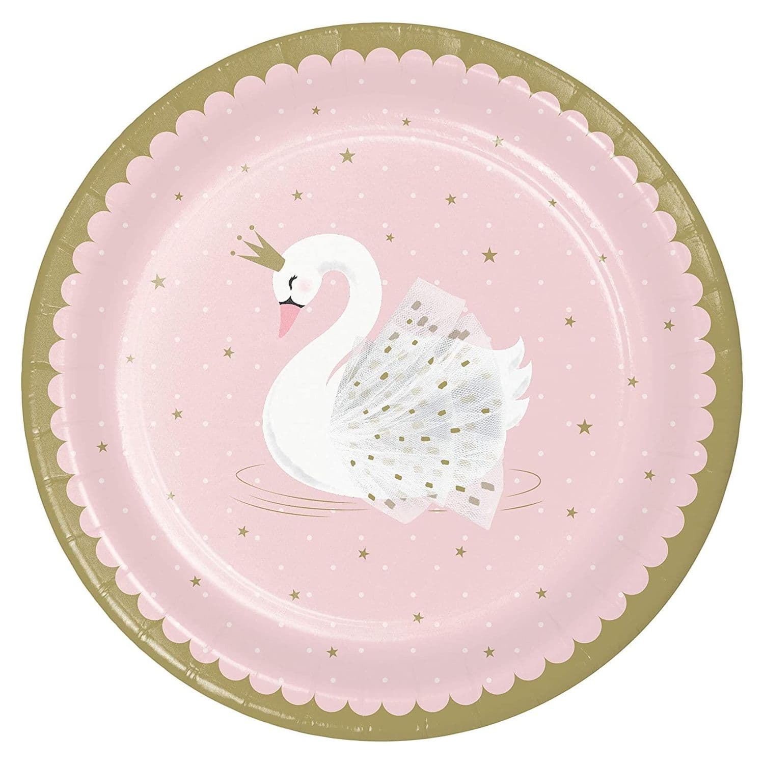 Paper Swan Princess Dinner Plate