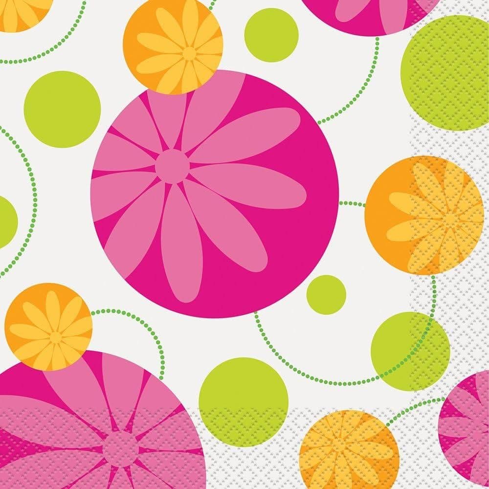 Summer Paper Flower Napkins