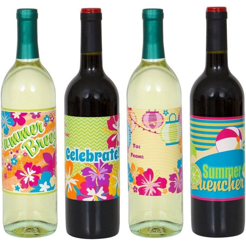 Summer Bottle Label