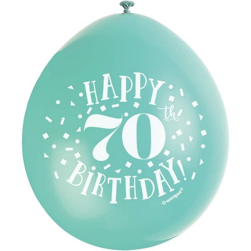 Latex 70th Balloons
