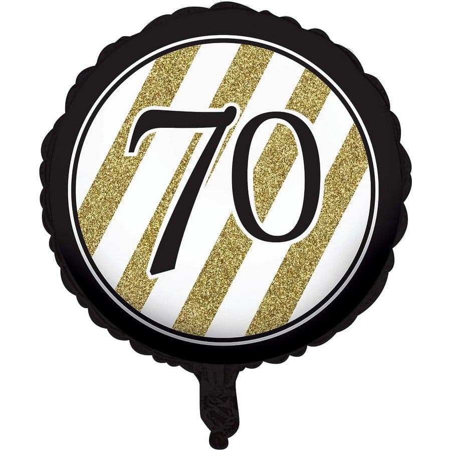 70th Foil Balloon