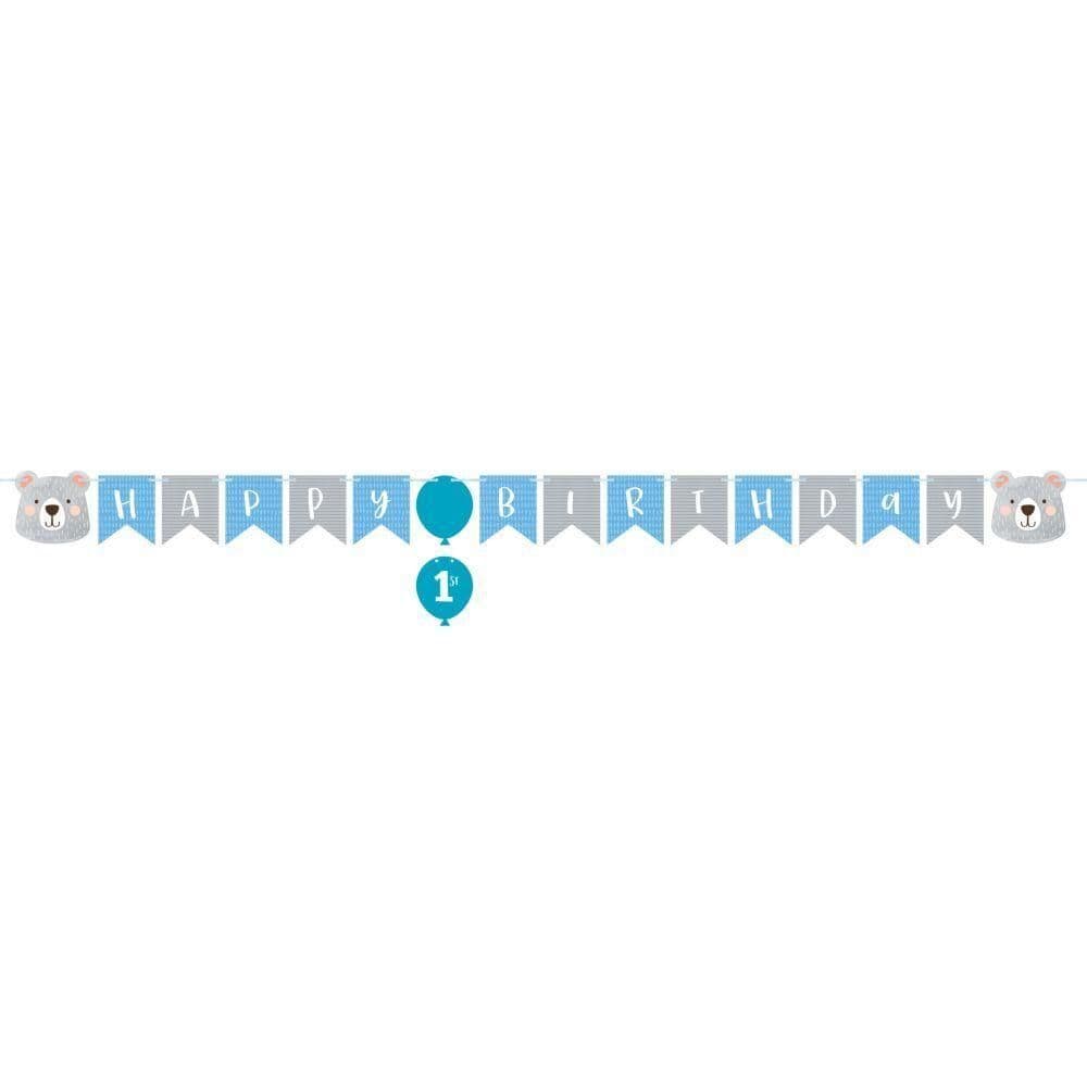 Bear Birthday Banner