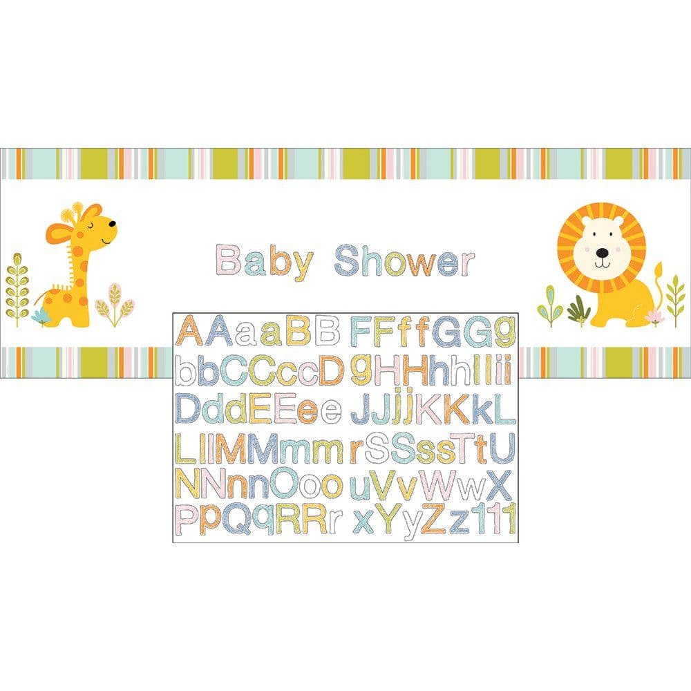 Giant Shower Banner Stickers
