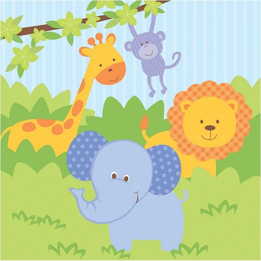 Forest Friends Paper Celebration Napkins