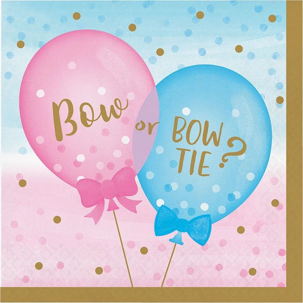 Gender Reveal Napkins