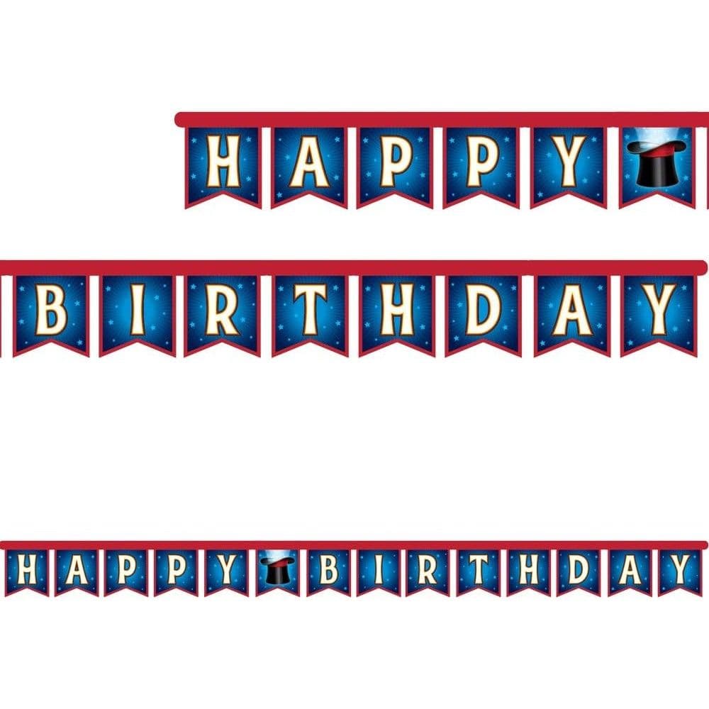 Card Magic Happy Birthday Banner