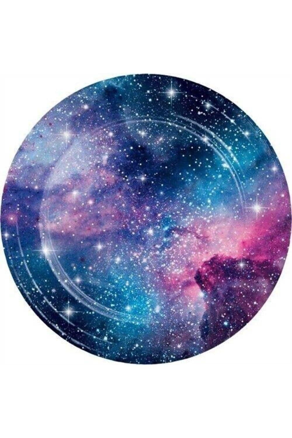 Paper Galaxy Dinner Plate