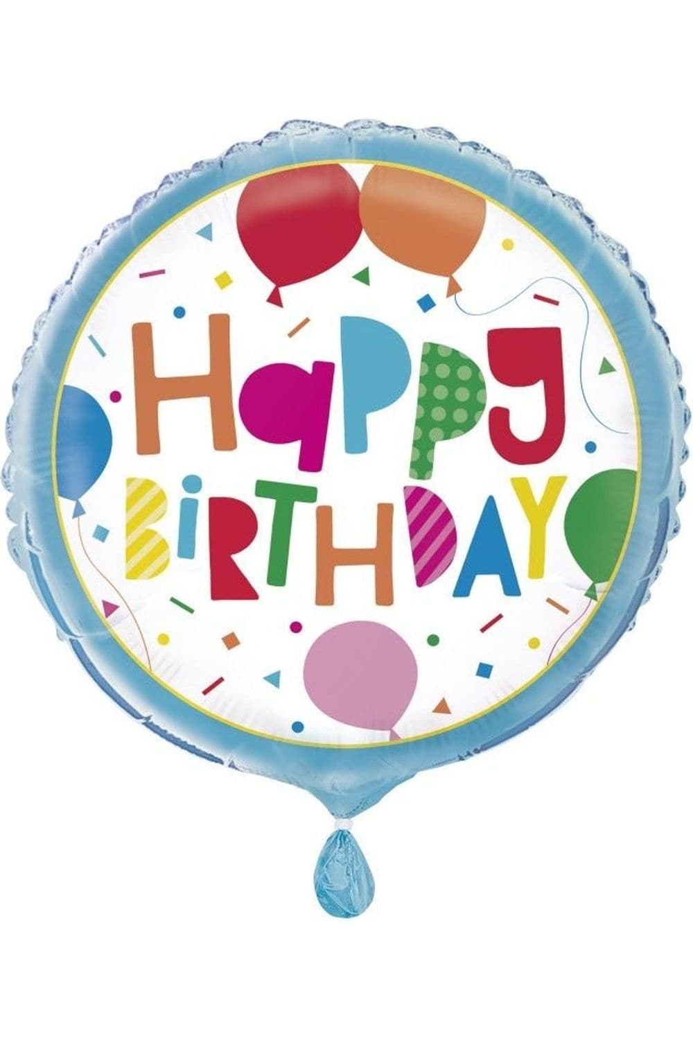 Balloons Happy Birthday Foil Balloon