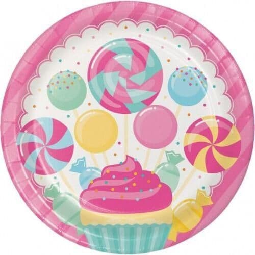 Paper Candy Dinner Plate