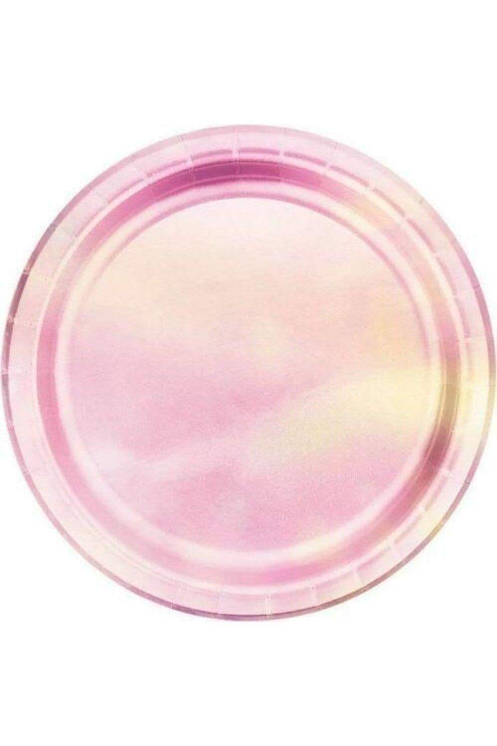 Paper Iridescent Plates