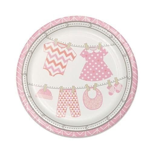 Bundle Joy Paper Shower Dinner Plate