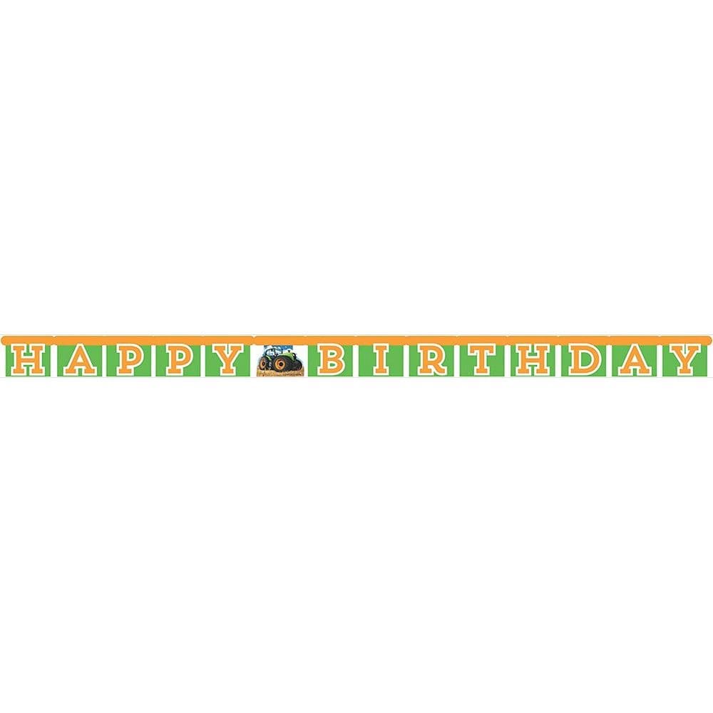 Tractor Happy Birthday Banner