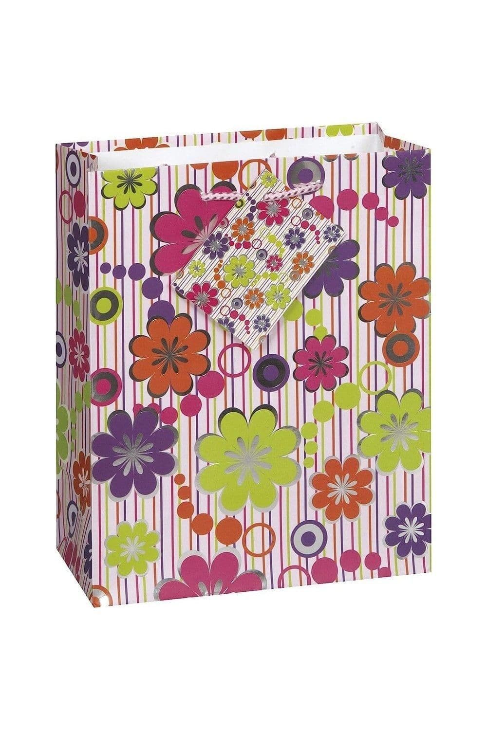 Floral Foil Gift Bag