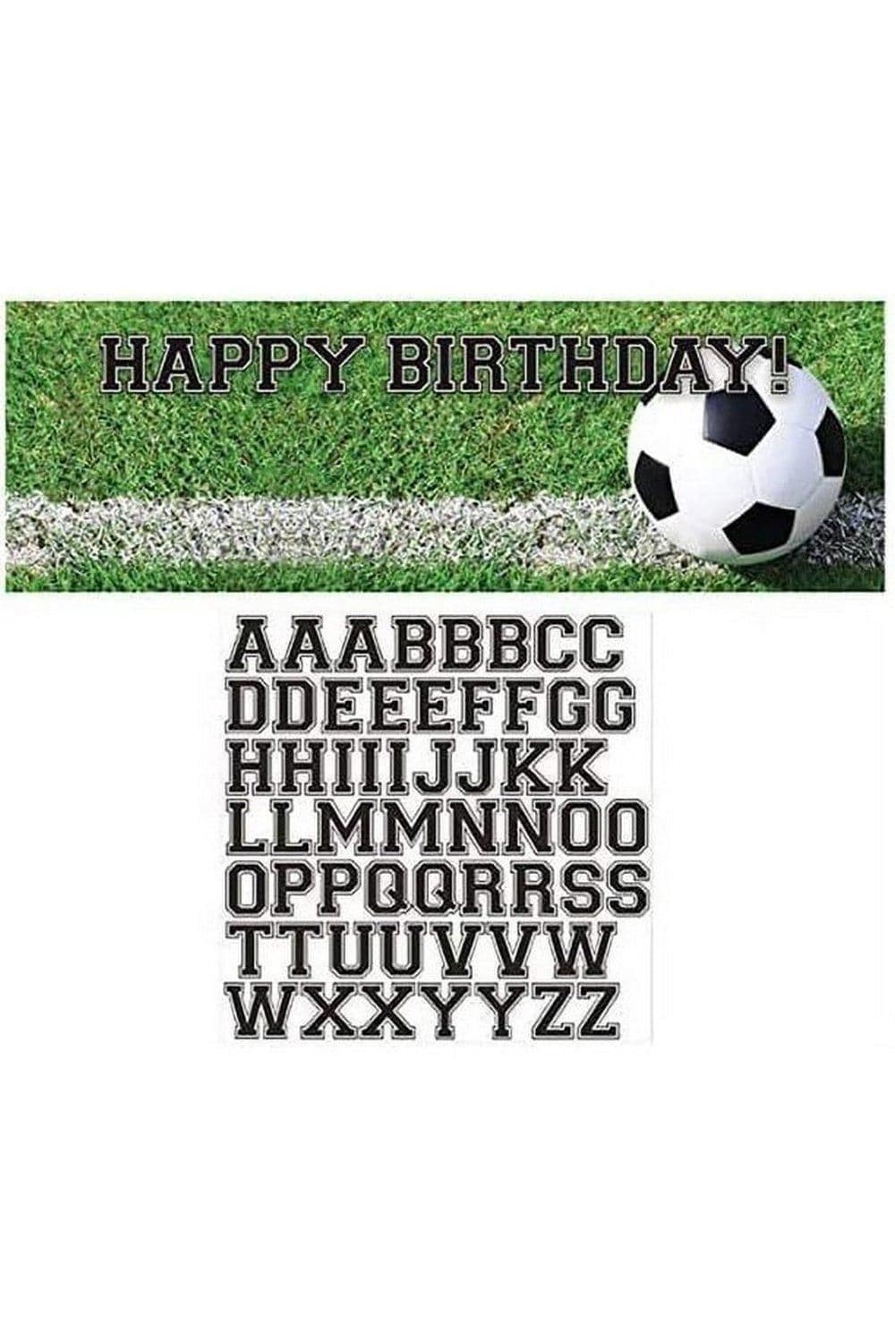 Football Banner Stickers
