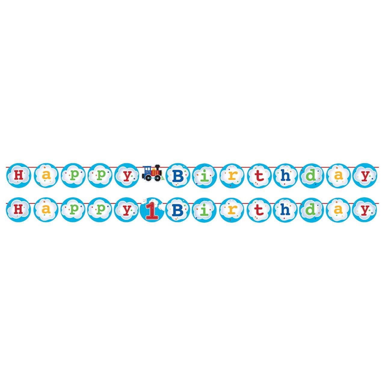 Ribbon Train Banner