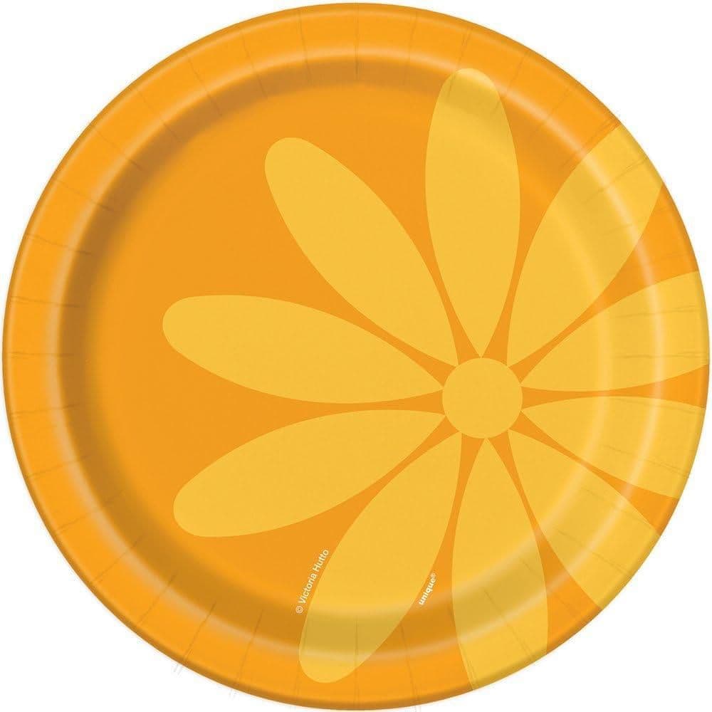 Flower Summer Dessert Plate