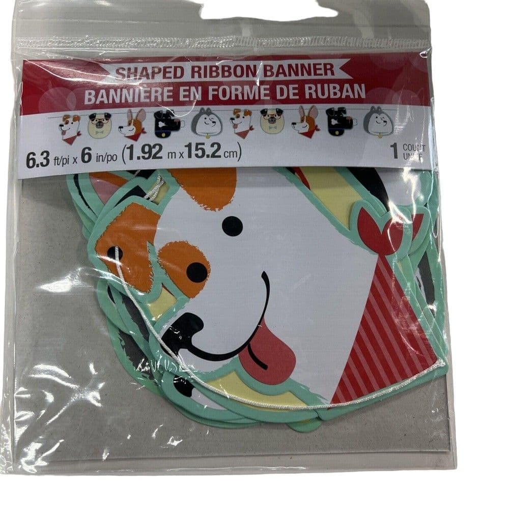 Cute Twine Dog Banner