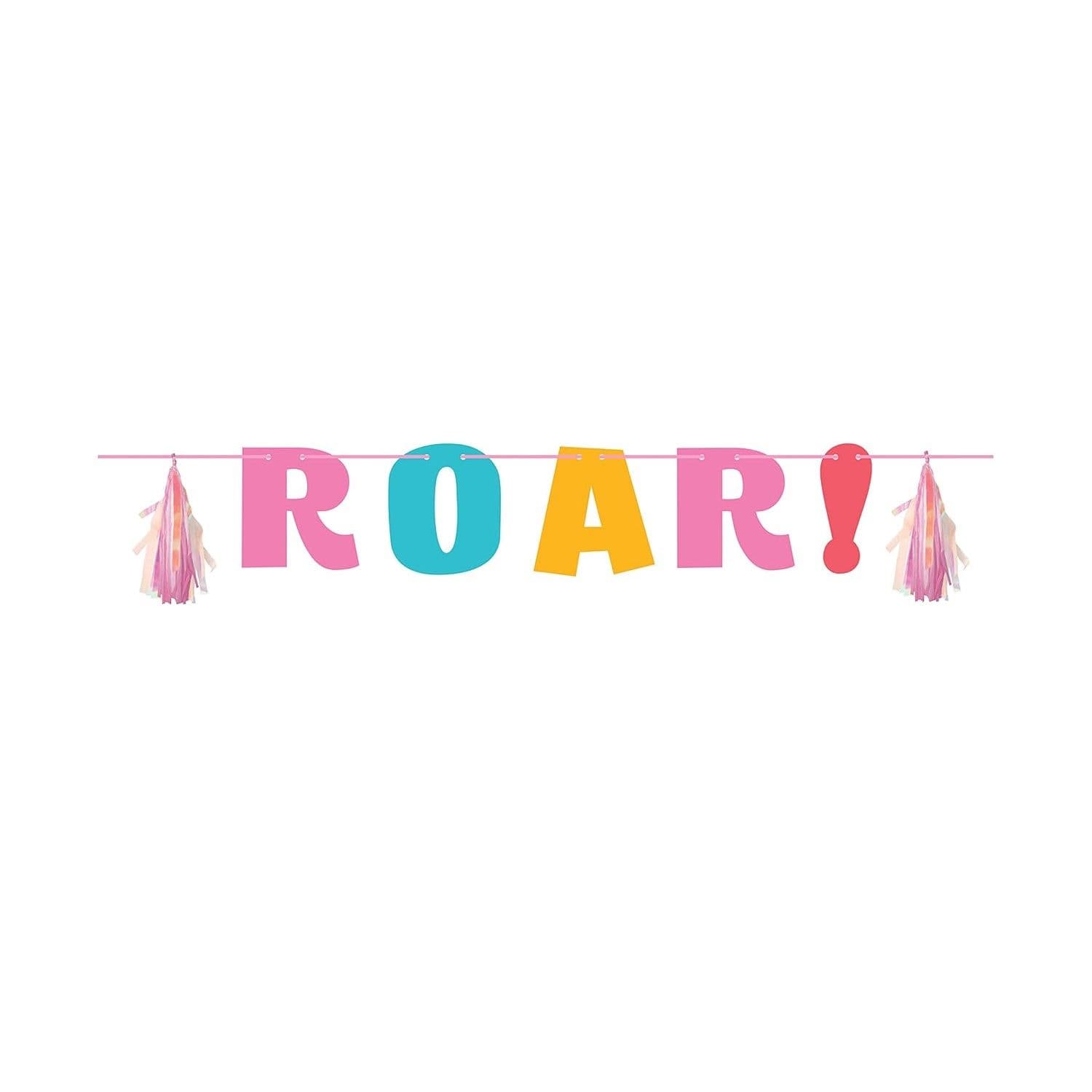 Roar Ribbon Banner