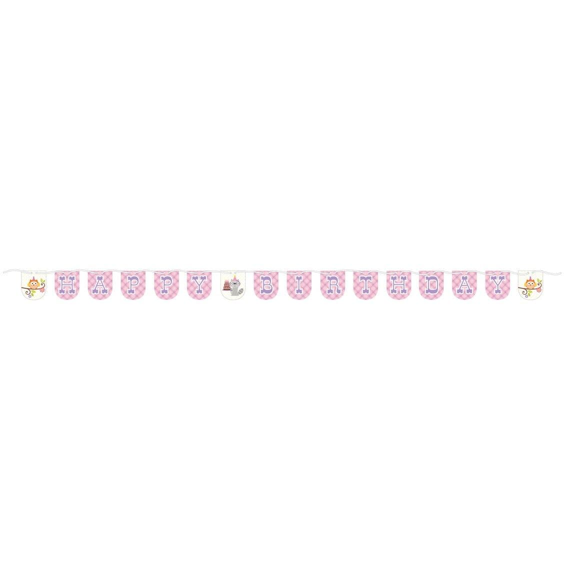 Happi Woodland Ribbon Banner