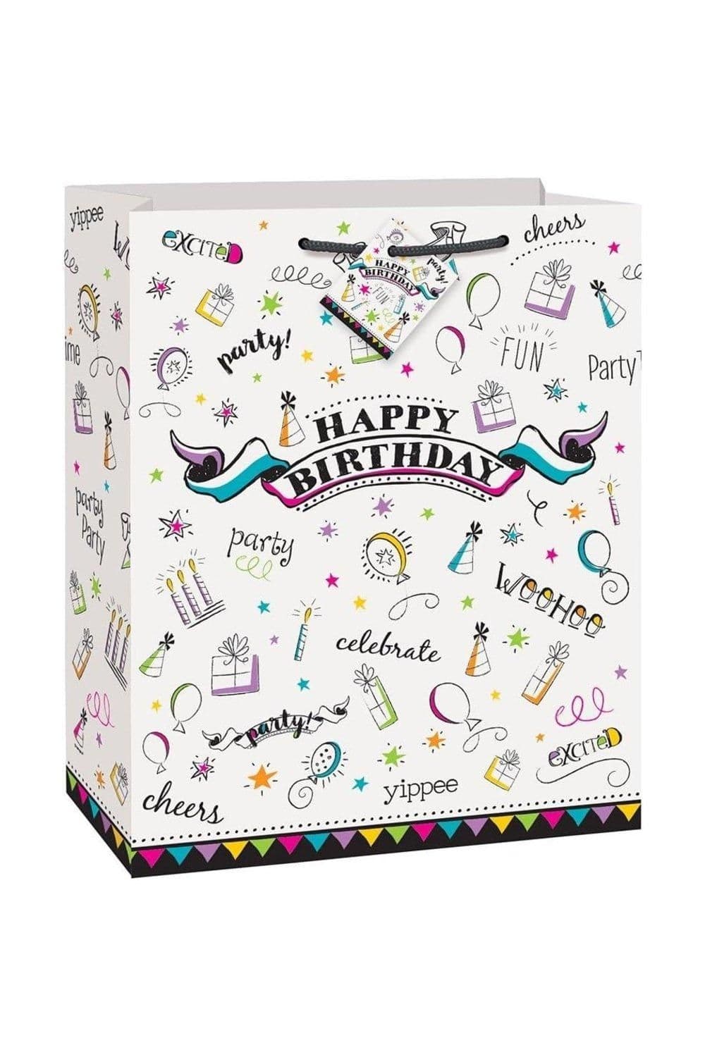 Industries Doodle Happy Birthday Gift Bag