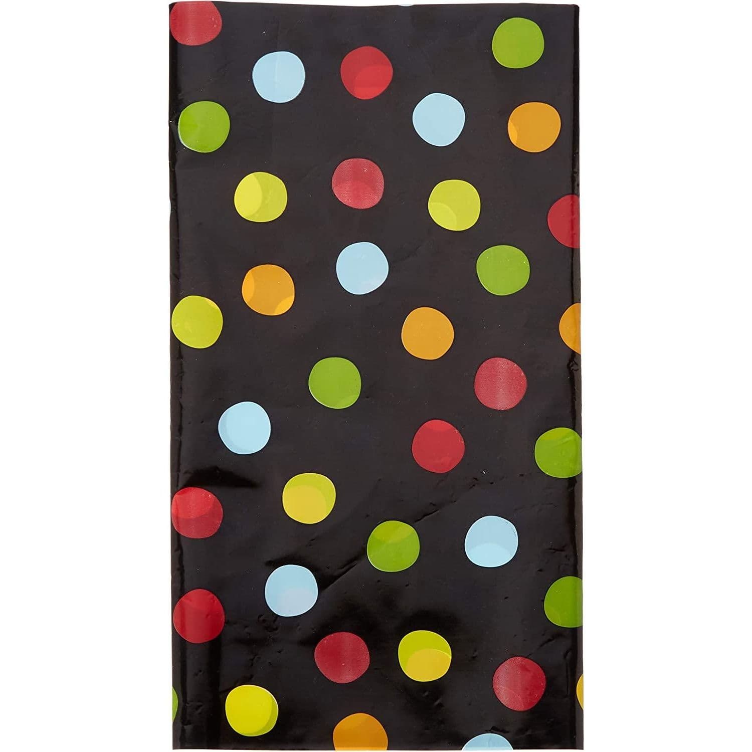 Polka Dot Birthday Table Cover