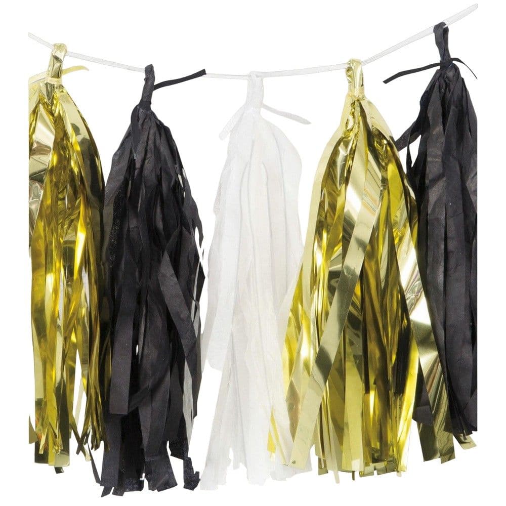 Tissue Paper Tassel Garland