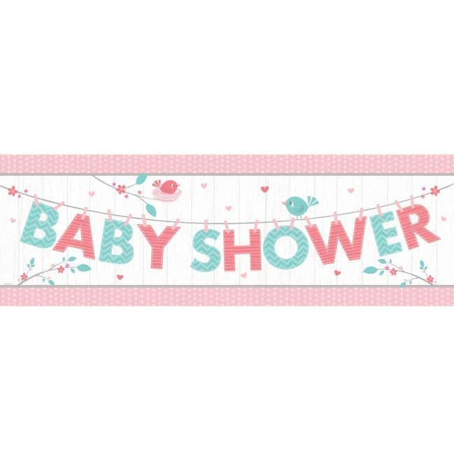 Paper Shower Banner