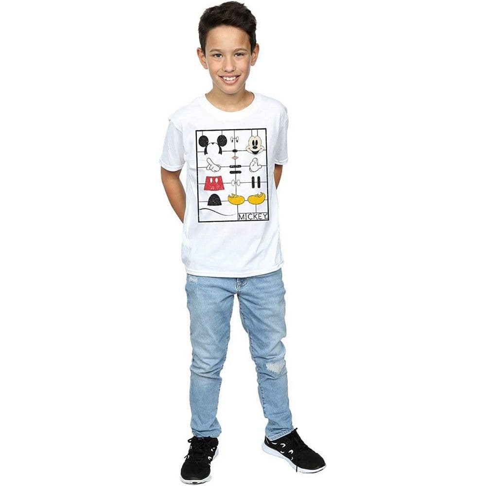 Construction Kit Mickey Mouse Cotton T Shirt