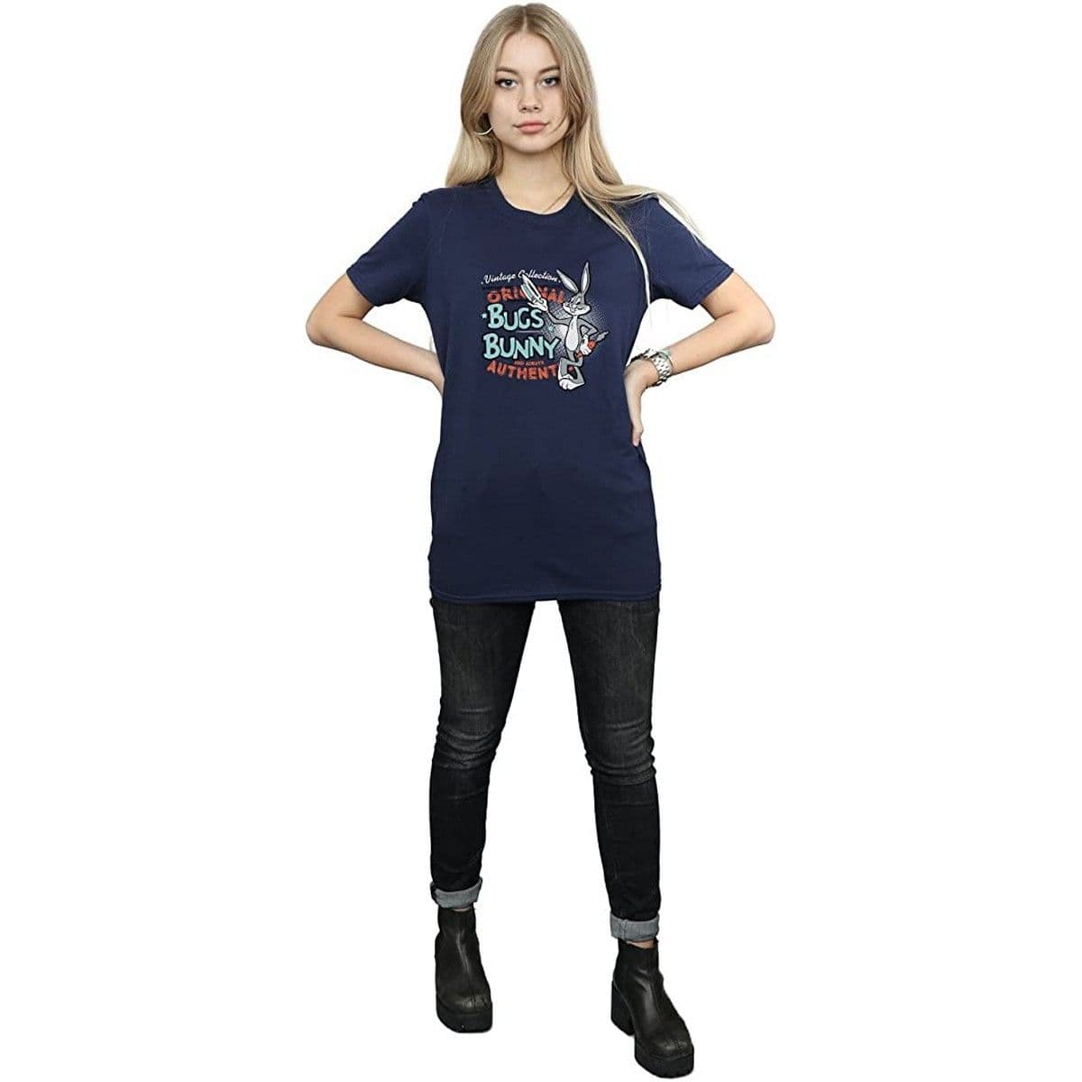 Bugs Bunny Vintage Cotton Boyfriend T Shirt