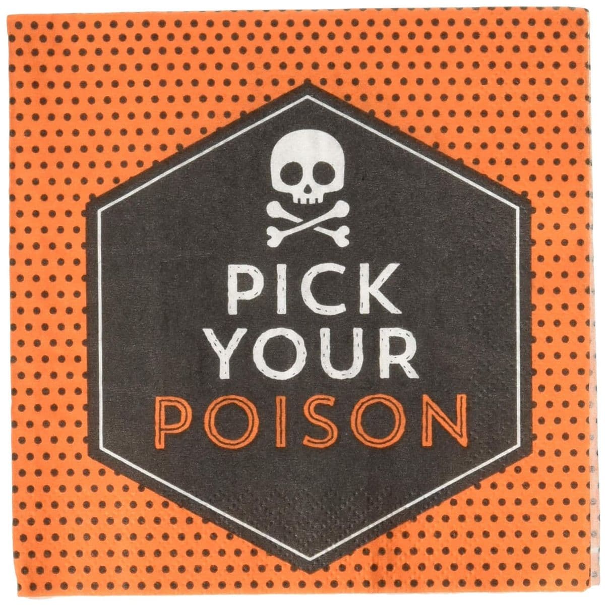 Pick Your Poison Paper Halloween Napkins
