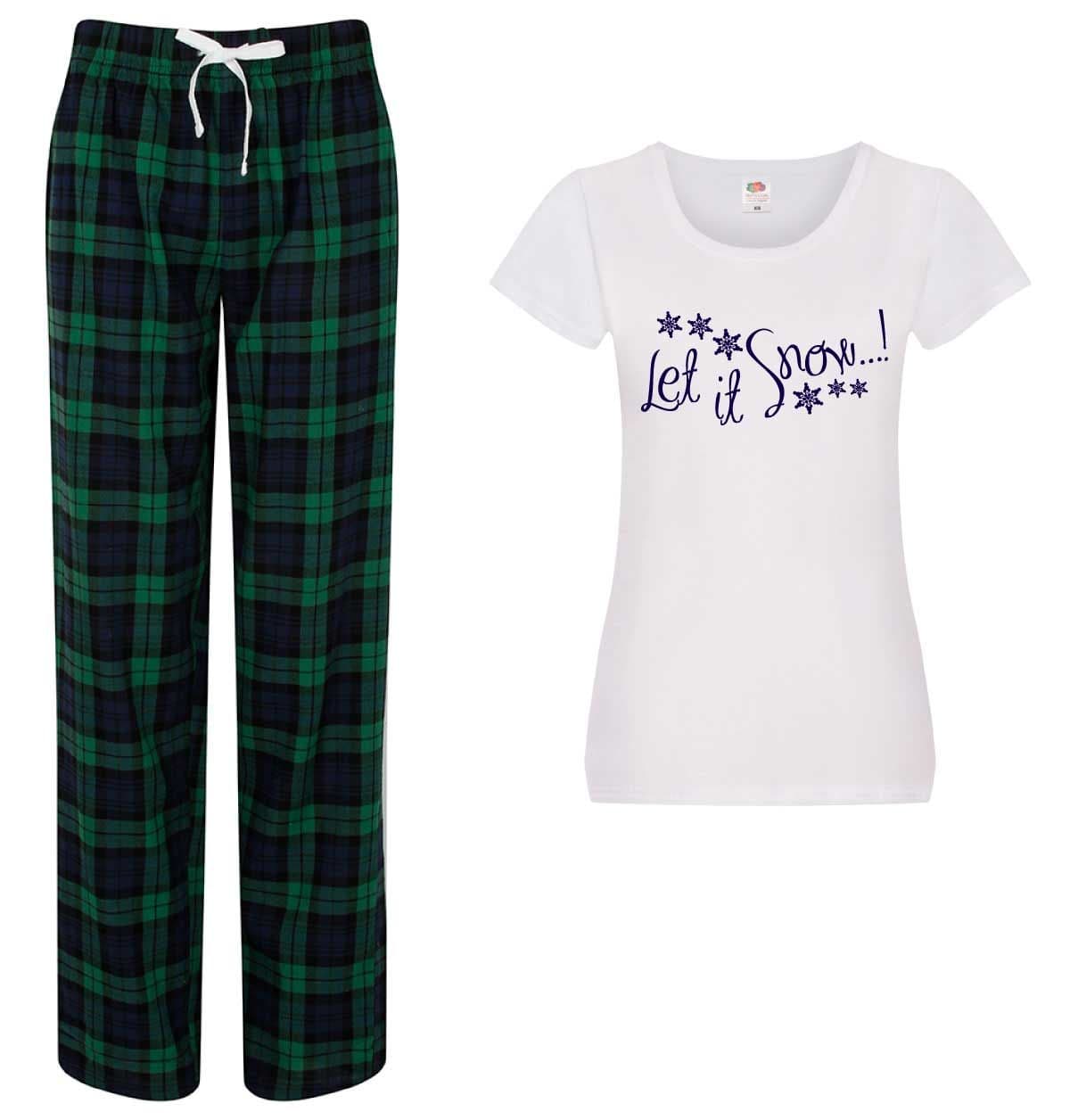 Let It Snow Christmas Pyjama Set