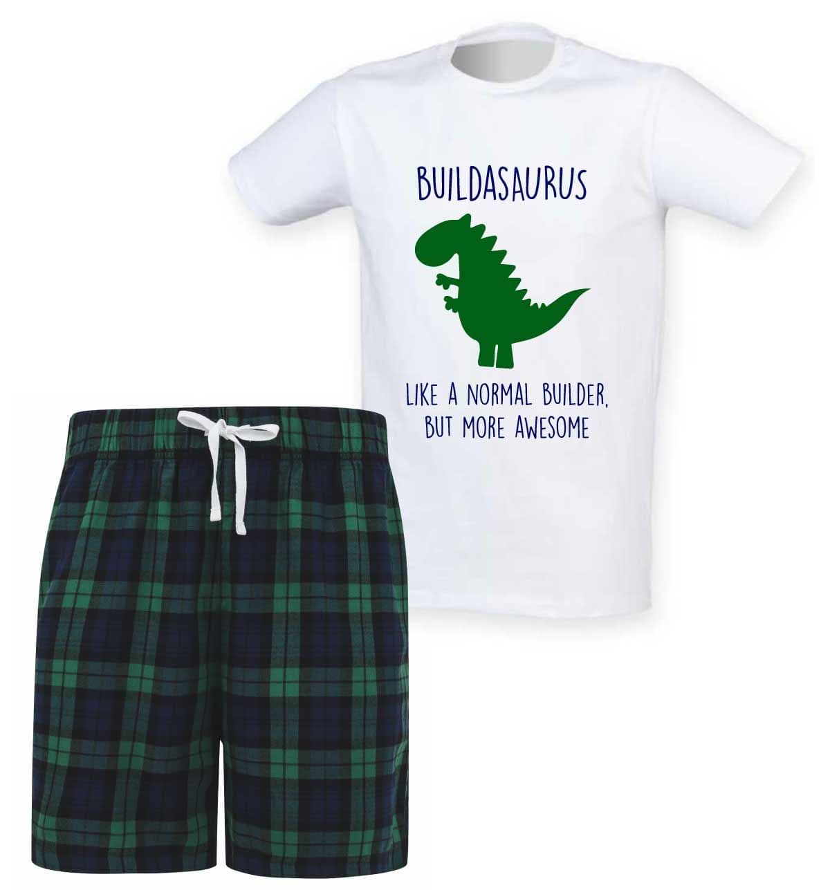 Builder Dinosaur Christmas Pyjama Set