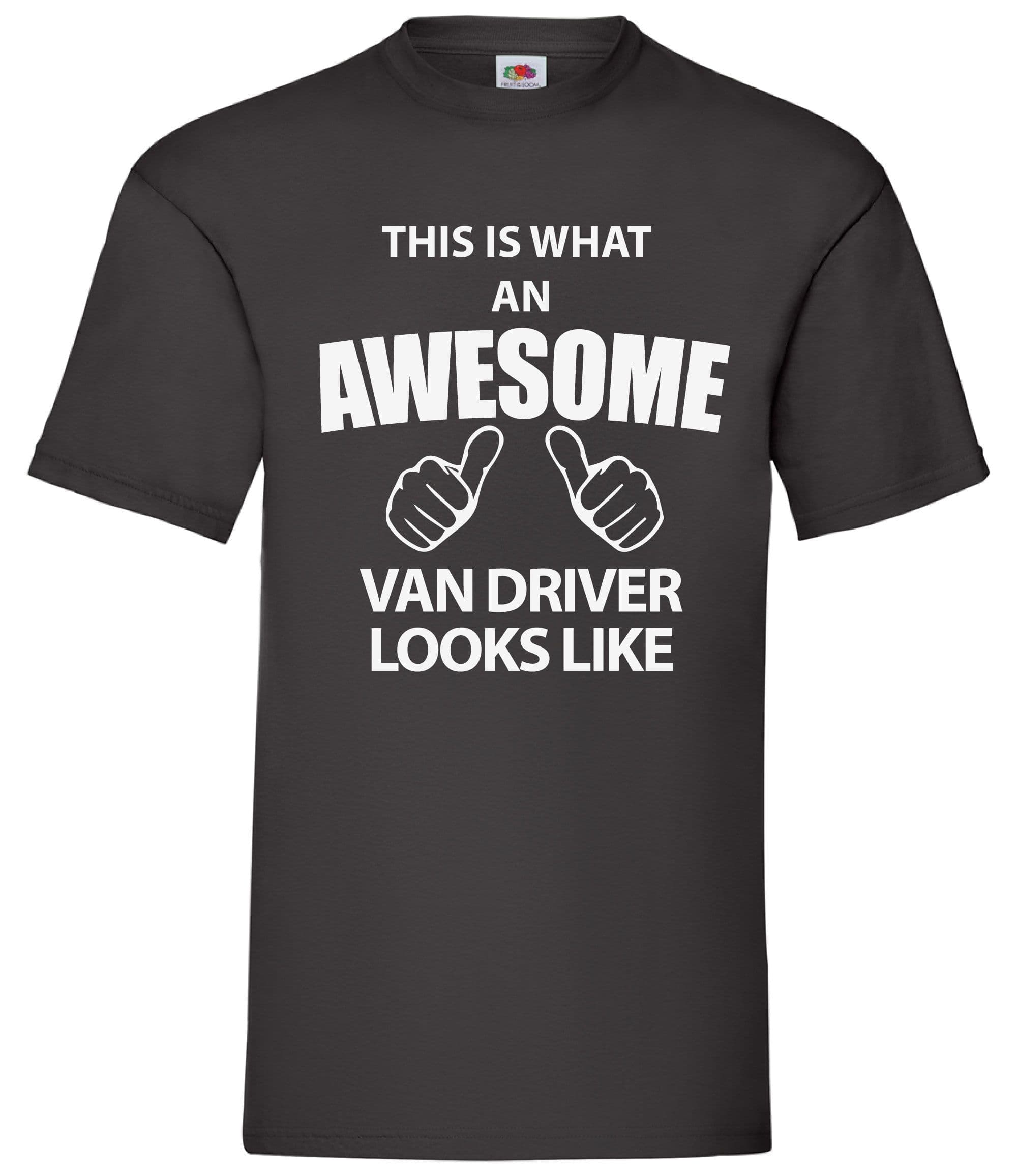 This Is What Awesome Van Driver Looks Like Tshirt