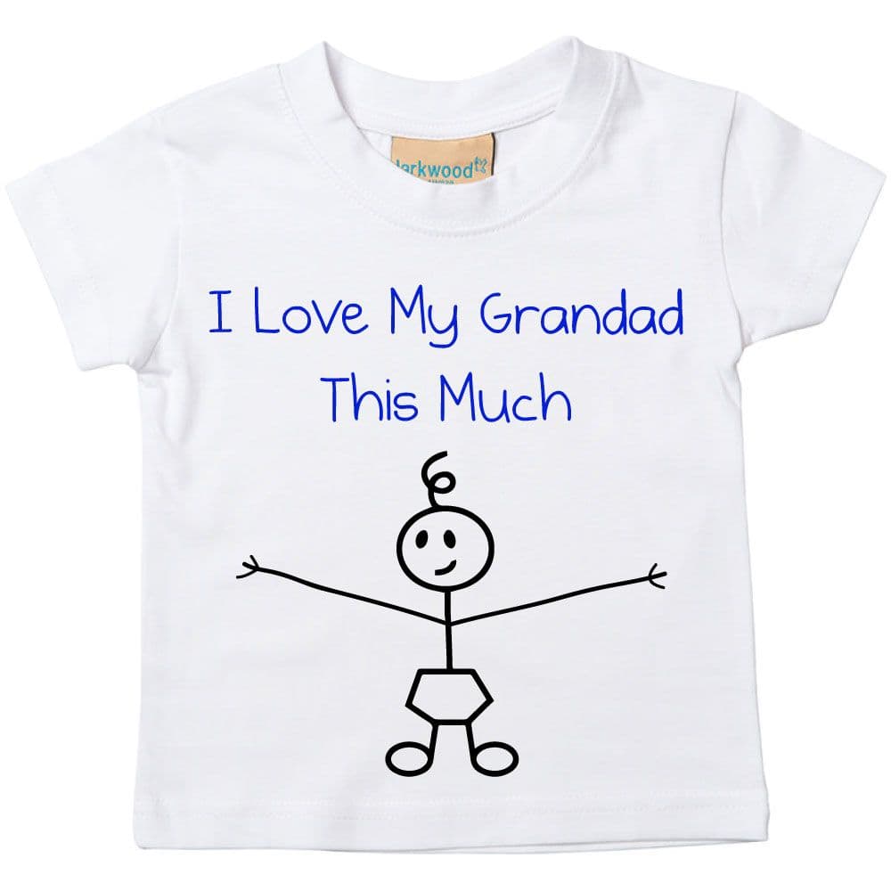 I Love My Grandad This Much Tshirt