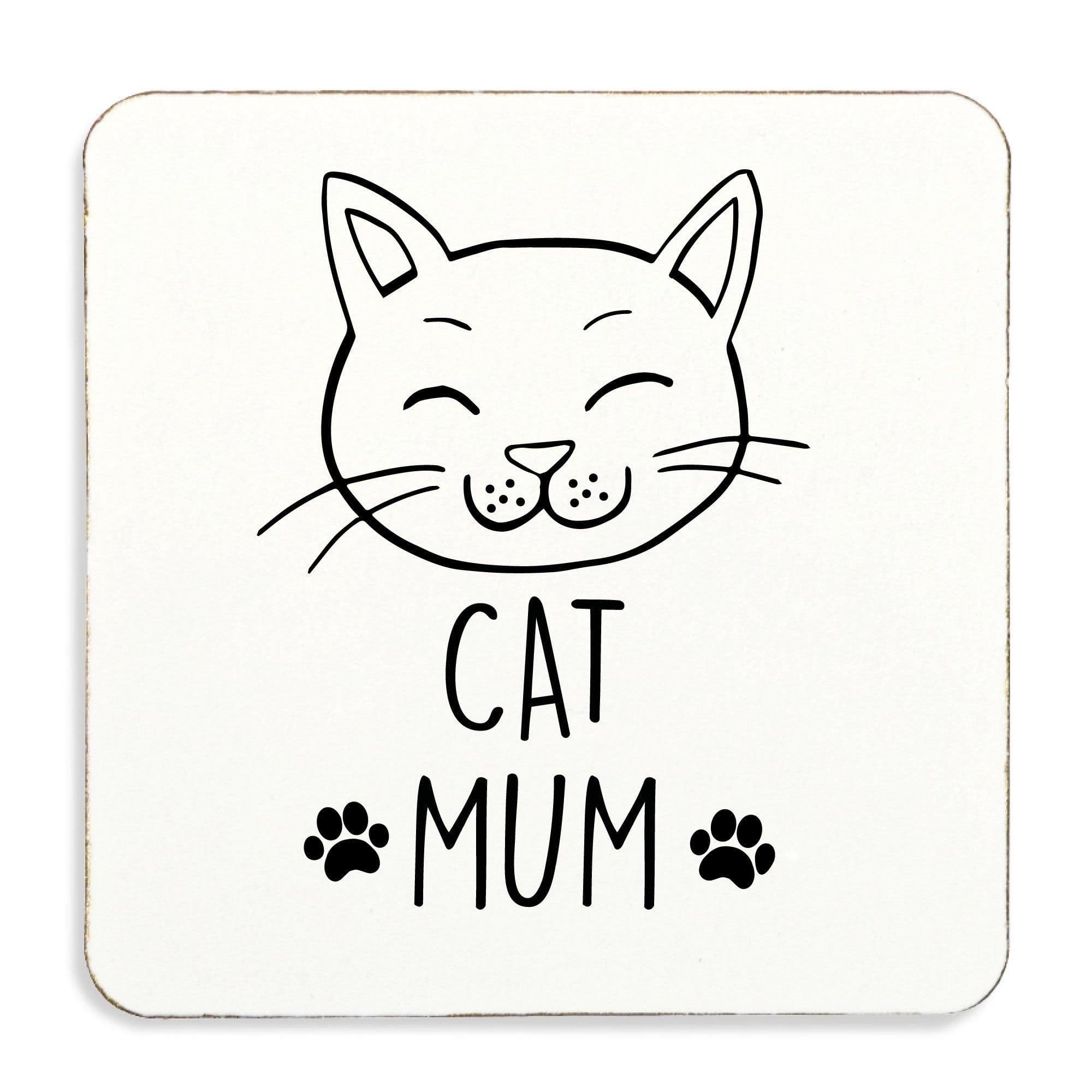 Cat Mum Coaster