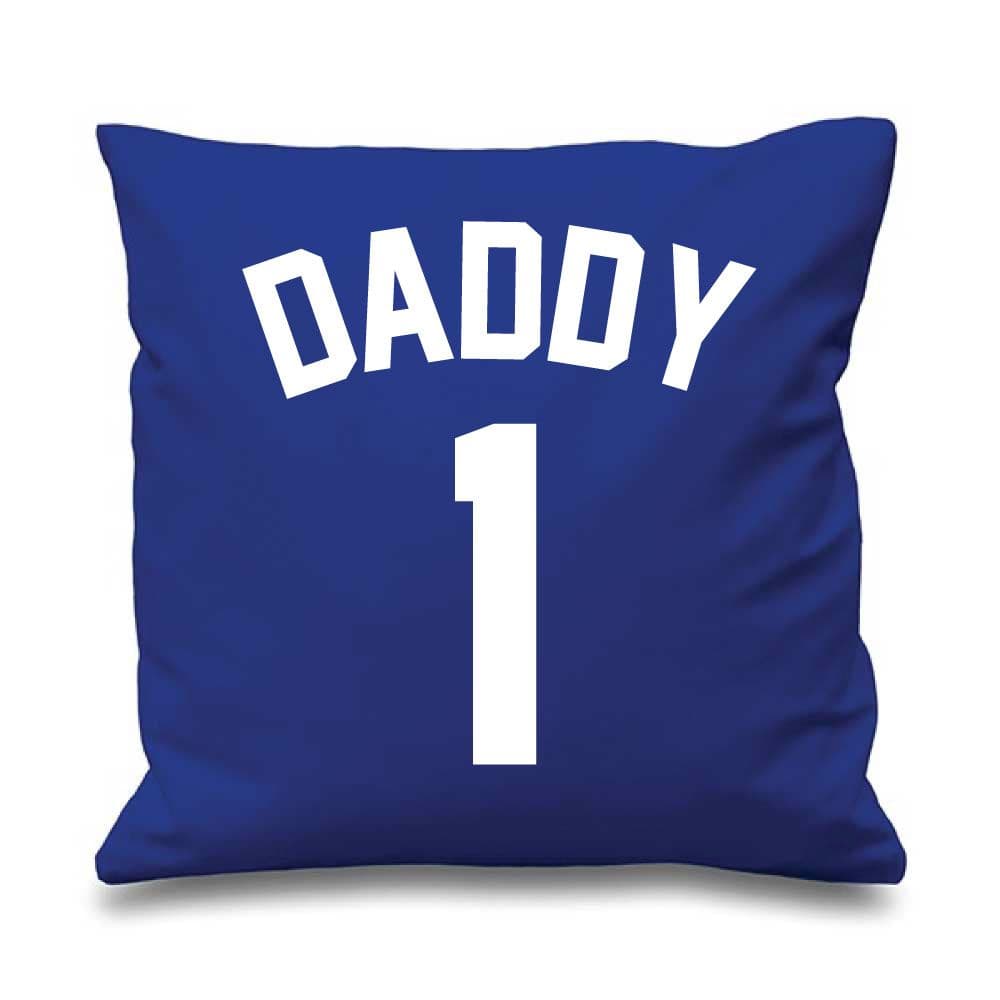 Daddy 1 Cushion Cover Daddy Present Fathers Day Birthday Christmas Dad 16" x 16" Gift Decorative Cushion Home